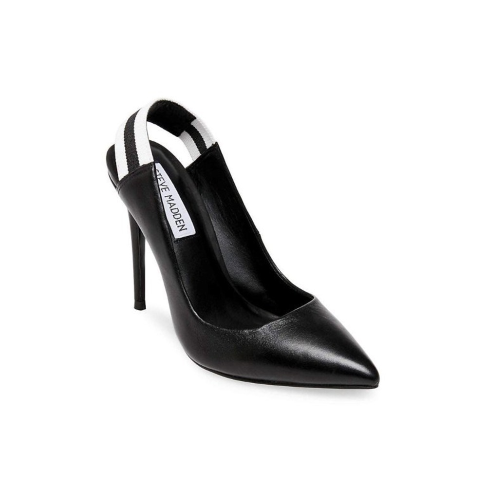 Leather Steve Madden heels.